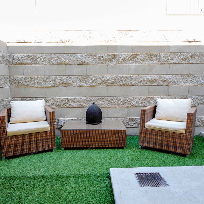Patio posterior de servicio con lavadero en modelo Córdoba, Real Bilbao